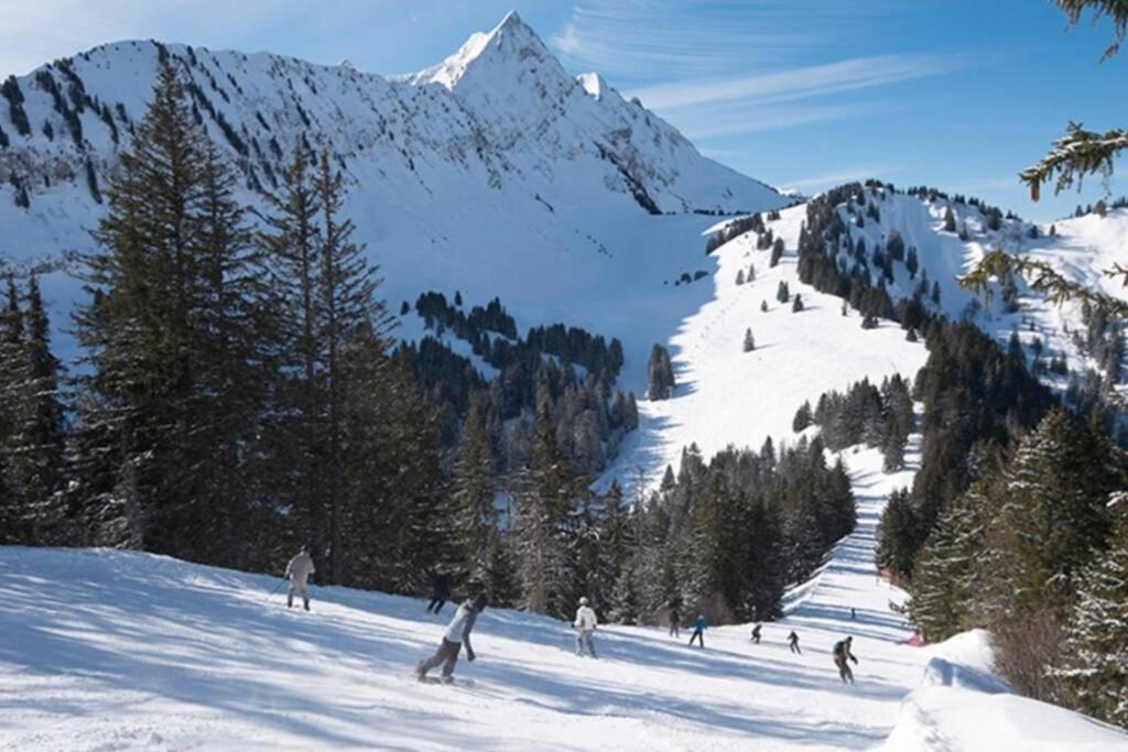 Les Cimes: Cozy Slopeside With Mountain Views Apartment